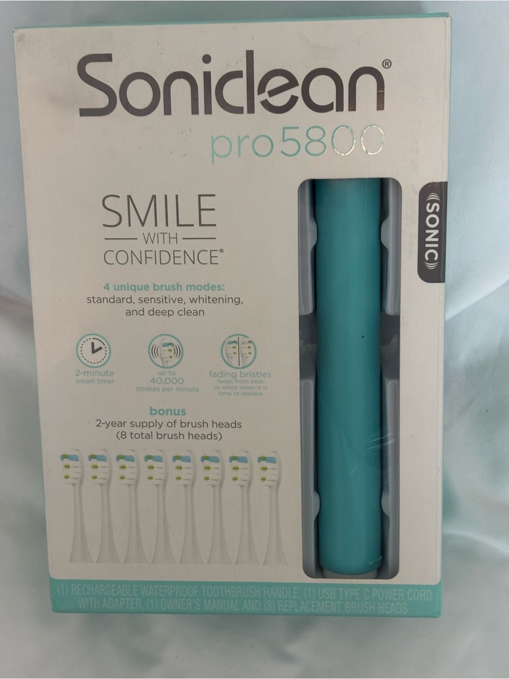 Soniclean Pro5800 Electric Toothbrush - Teal